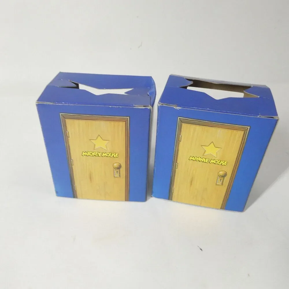 Applause Stars of the Silver Screen Mickey & Minnie Mouse Figures Vintage